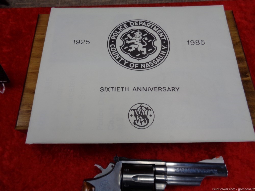 S&W Model 66 357 Magnum Nassau New York Police Limited Edition NY Knife Mag-img-29