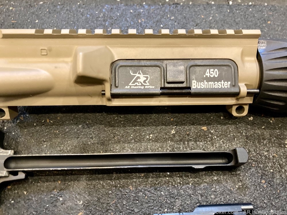 .450 Bushmaster Upper in ATACS w/ SS barrel ten 9rd mags ammo grip stock-img-10
