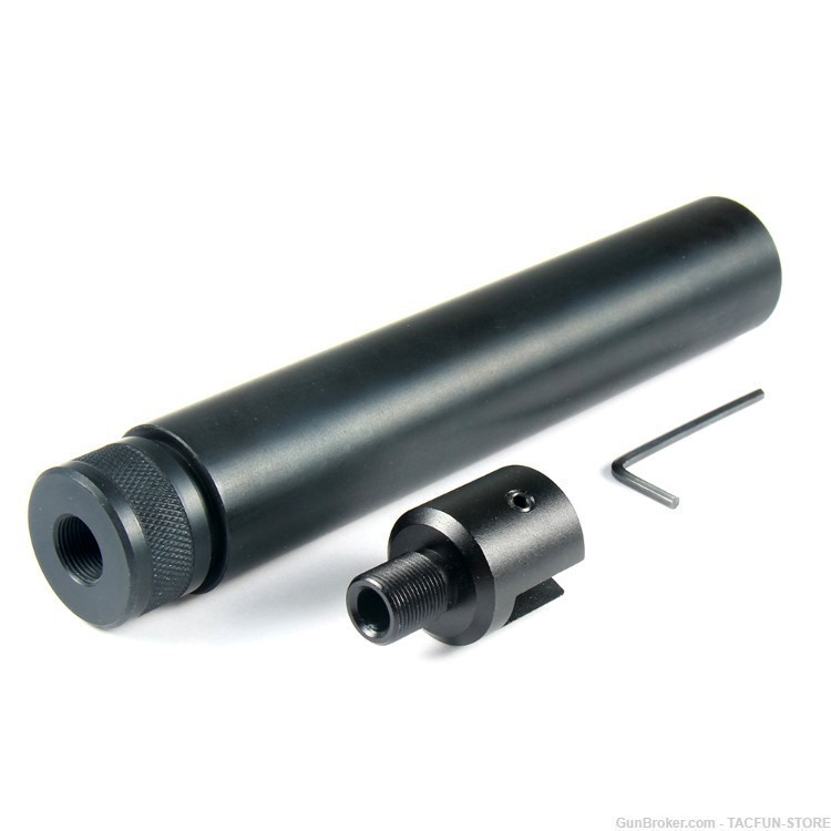 Ruger 1022 Muzzle Adapter 1/2x28 TPI /w 7" Add On Barrel Extension-img-3