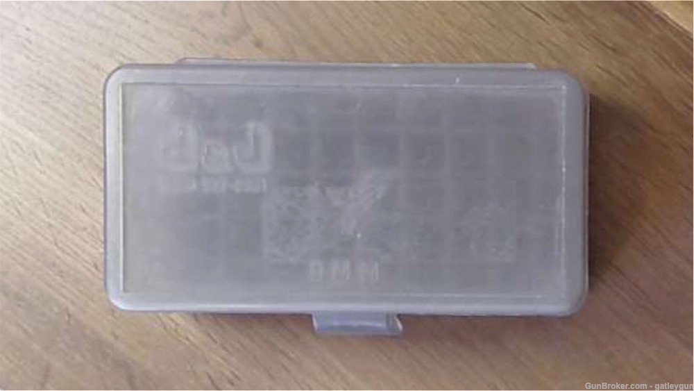J&J 9mm 50rd Plastic Ammo Box-img-0