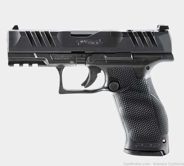 Walther PDP Full Size Optic Ready Pistol 9mm 5 in. Black 10 rd.-img-0
