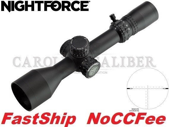 NIGHTFORCE NX8 2.5-20X50 30MM F2 ZEROSTOP MOAR-CF2 C639 NIGHTFORCE-NX8-img-0