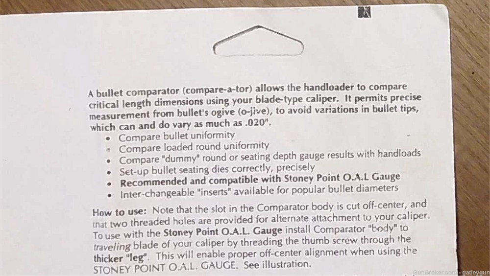 Bullet Comparator OAL Tools / Gauges-img-5
