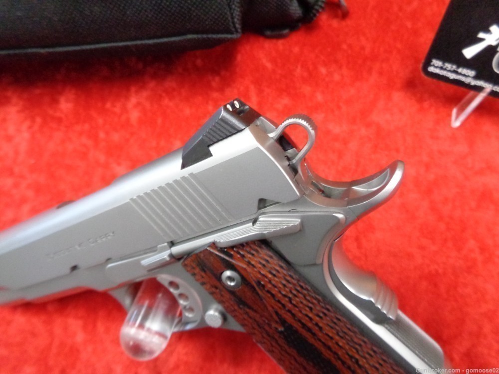 Ed Brown Executive Carry Bob Tail 45 Auto 1911 Commander Stainless WE TRADE-img-7