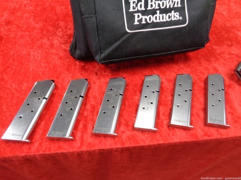 Ed Brown Executive Carry Bob Tail 45 Auto 1911 Commander Stainless WE TRADE-img-13