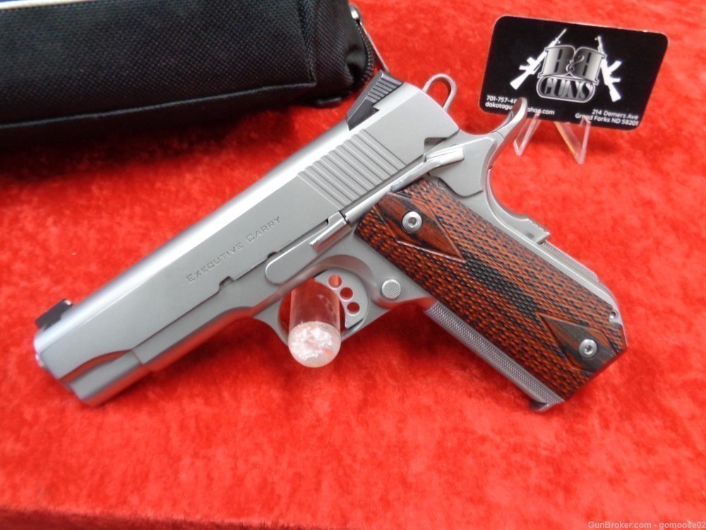 Ed Brown Executive Carry Bob Tail 45 Auto 1911 Commander Stainless WE TRADE-img-4