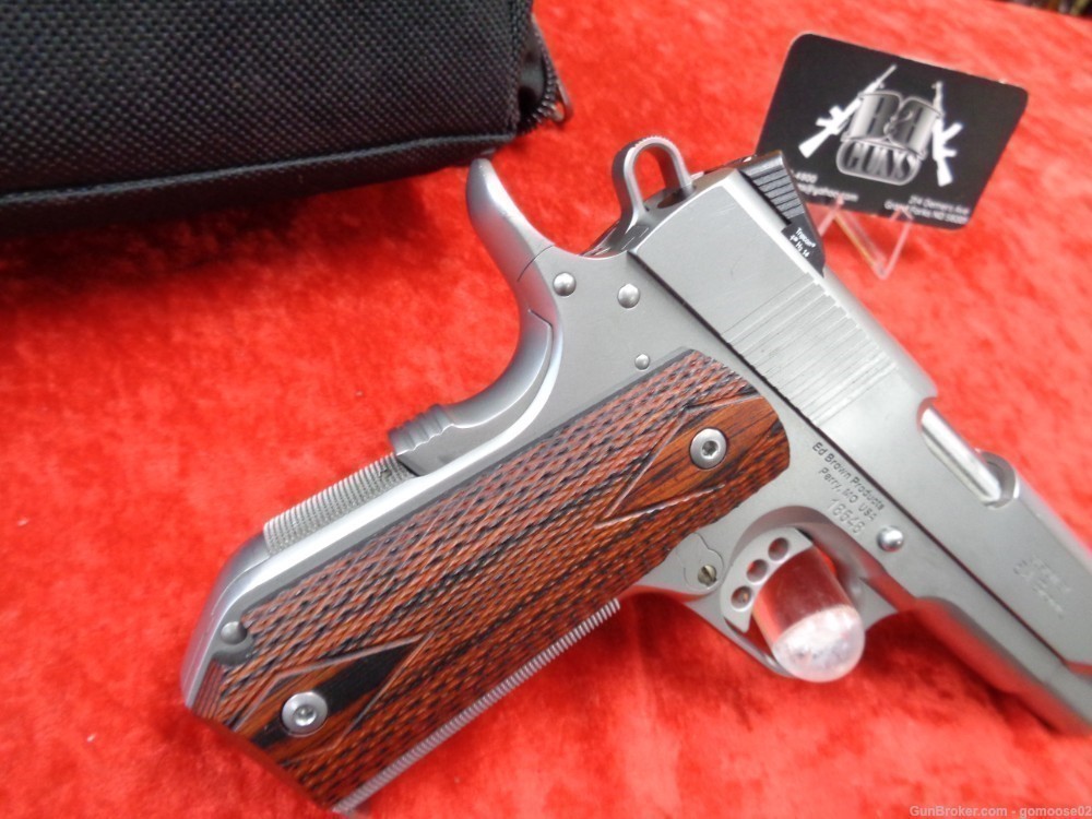 Ed Brown Executive Carry Bob Tail 45 Auto 1911 Commander Stainless WE TRADE-img-2