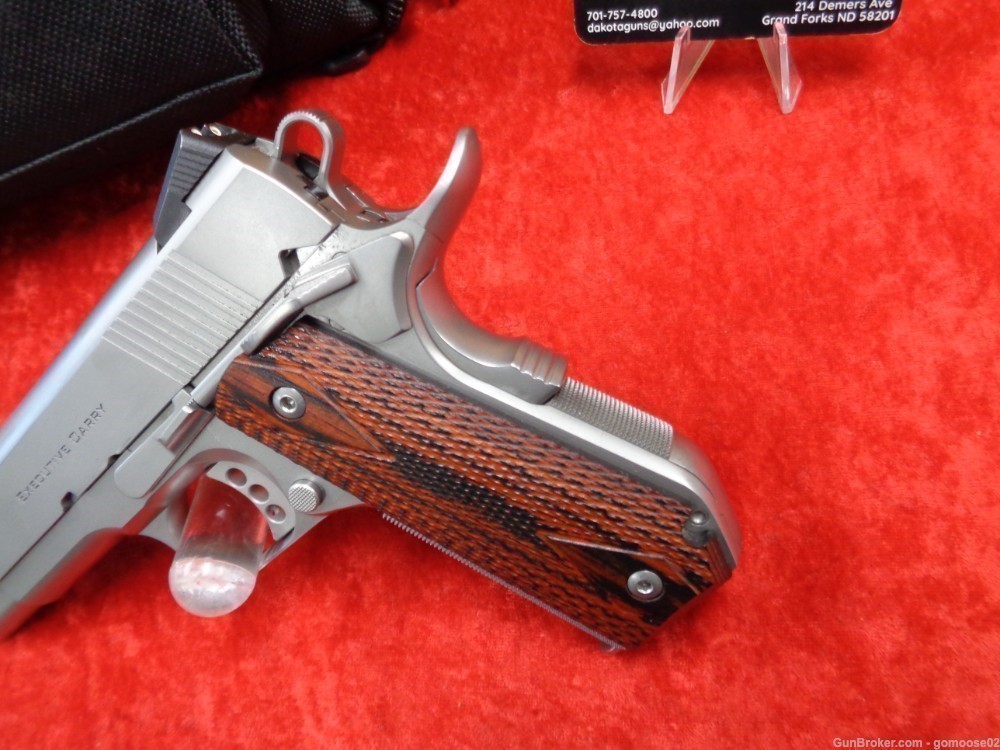 Ed Brown Executive Carry Bob Tail 45 Auto 1911 Commander Stainless WE TRADE-img-6