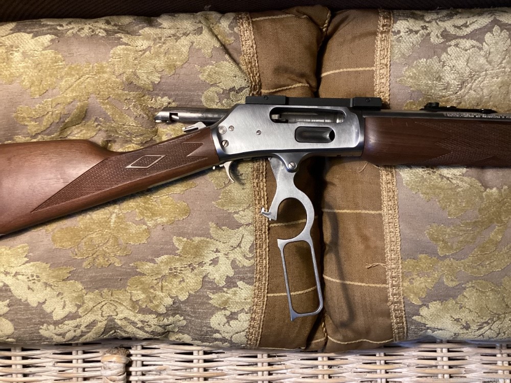2006 Marlin 1895-GS Stainless 45-70 Govt JM stamp-img-0