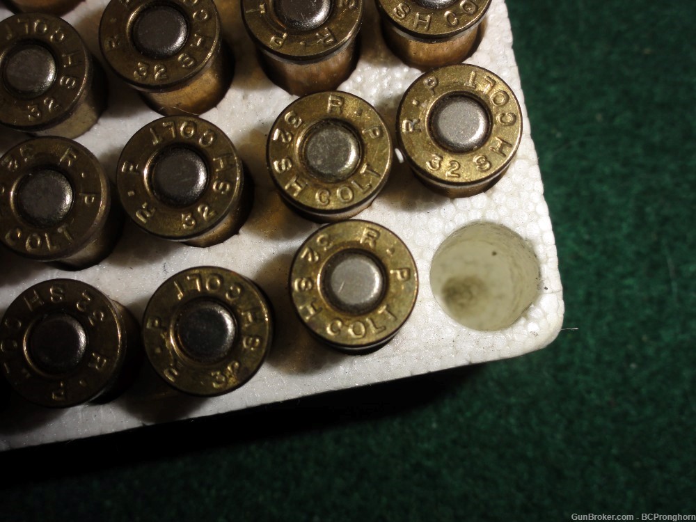 94 Rnds Factory Remington Ammo for .32 Short Colt, 52 gr LRN-img-3