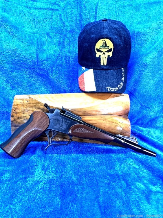 Thompson Center Arms Contender .44 Mag 10" Octagon Barrel Pistol w Choke-img-0