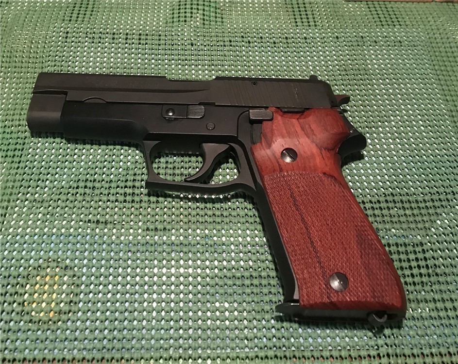 Sig Sauer P220 Auto Rosewood Grips-img-2
