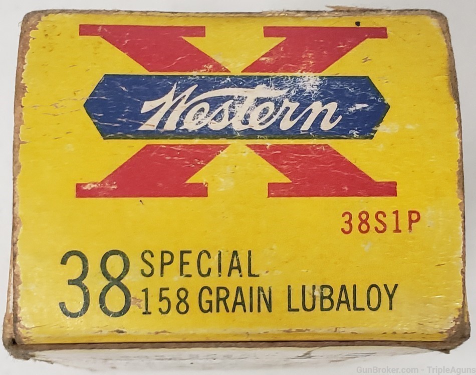 Western X 38 Special 158 grain lubaloy box only-img-0