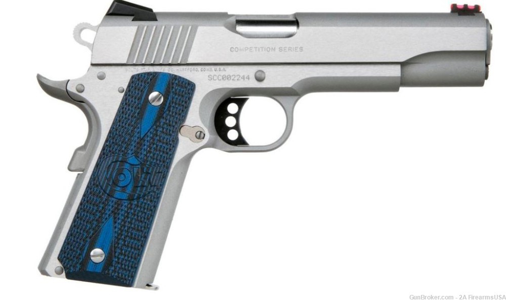 Colt Series 70 Competition - 45ACP - 5" National Match Barrel - G10 Grips -img-1