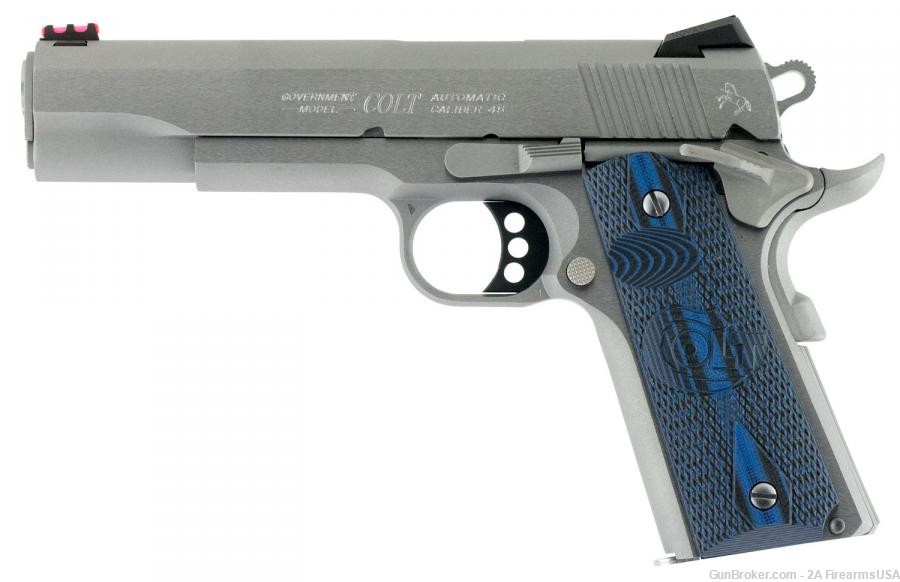 Colt Series 70 Competition - 45ACP - 5" National Match Barrel - G10 Grips -img-0