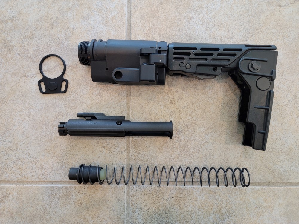 New Colt SCW buttstock Kit with new 80% Colt clone SCW reciever-img-4