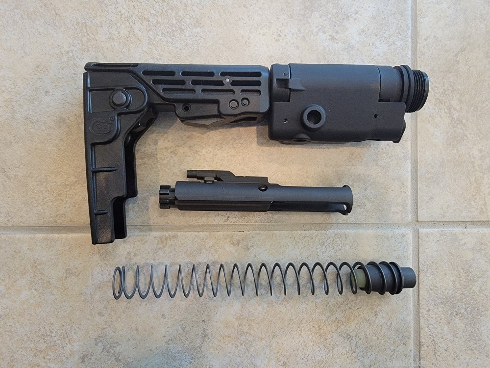 New Colt SCW buttstock Kit with new 80% Colt clone SCW reciever-img-32