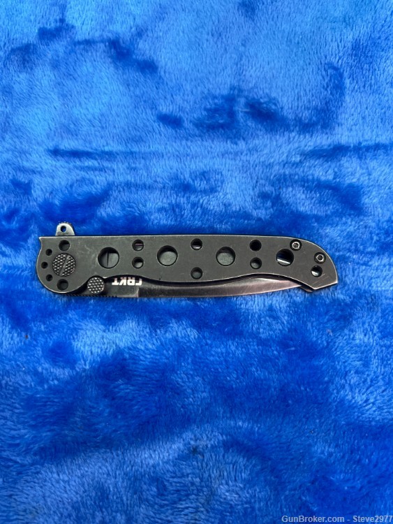 CRKT M16-01KS Great Condition Black Steel Pocket Folding Knife-img-8