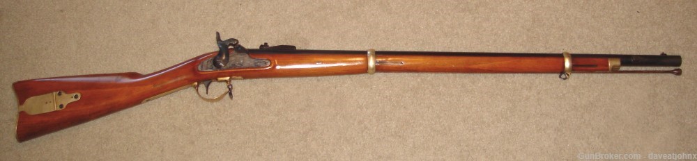 1863 Remington Zouave .58 cal. Civil War Musket - Antonio Zoli Reproduction-img-0