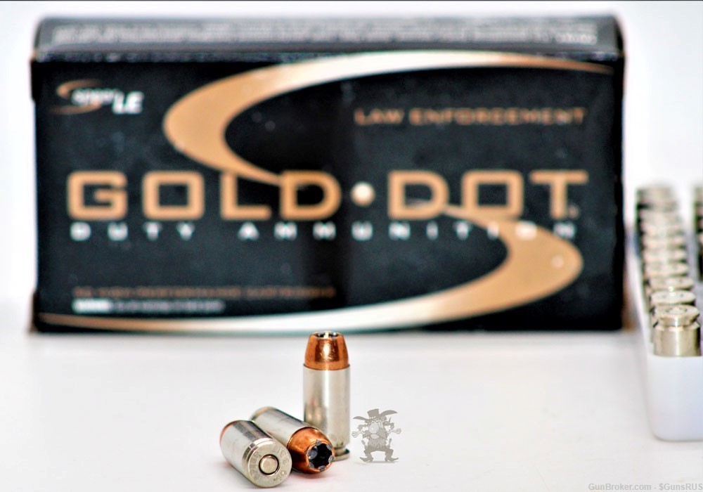 40s&w SPEER LE GOLD DOT Duty Ammo Personal Protection 40 s&w 180 Gr GDHP 50-img-0