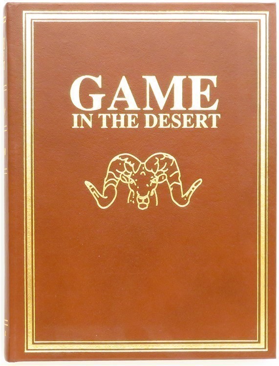 Game in the Desert, O'Connor, Derrydale, 1993 limited edition, pristine-img-0