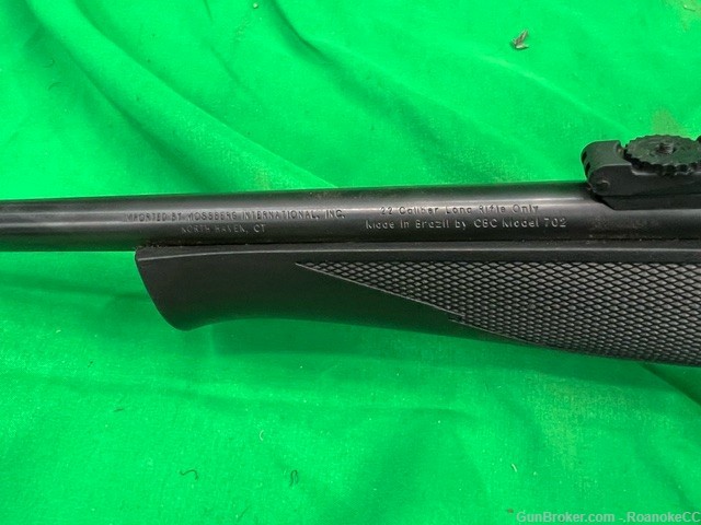 Mossberg .22 Long Rifle with 1 Clip, Barska Black 9x32 Scope-img-10