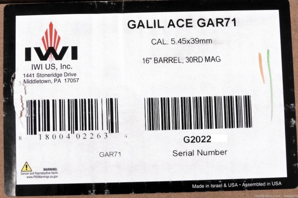 IWI Israel Galil Ace G2 rifle in AK-74 5.45x39 16 in Magpul Red Dot Sight-img-15