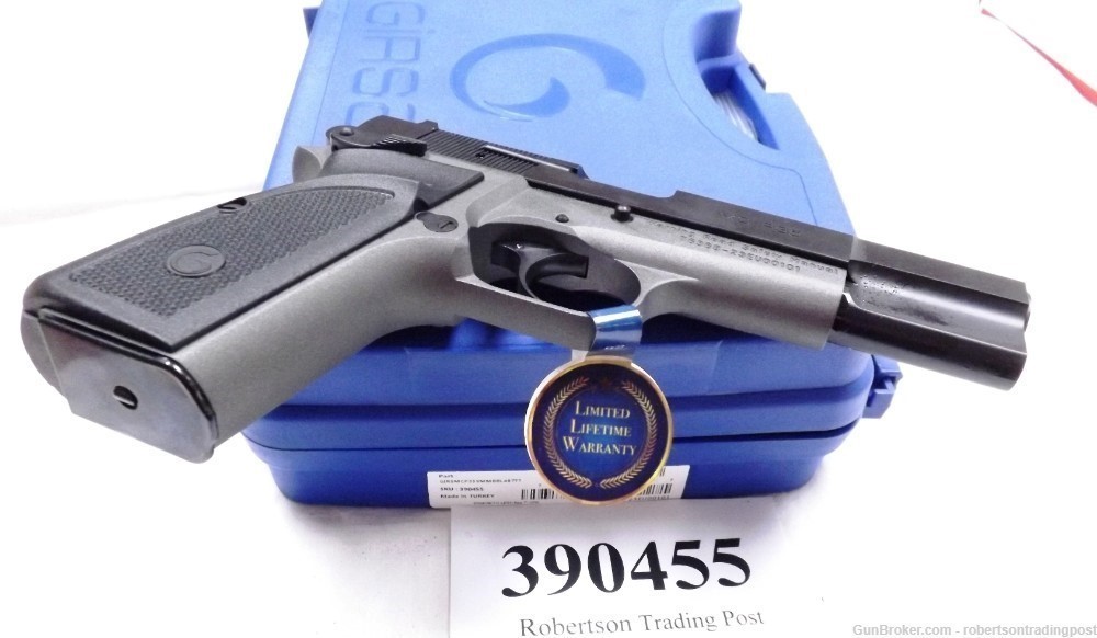 Girsan EAA 9mm Browning Hi-Power Clone 390455 MCP35 Titanium Black -img-16