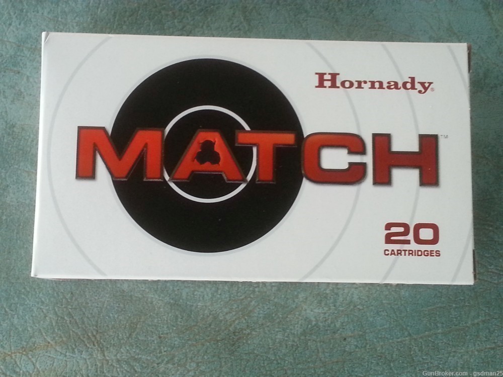 HORNADY Match 6.5 Creedmoor 140 gr ELD MATCH 81500-img-1