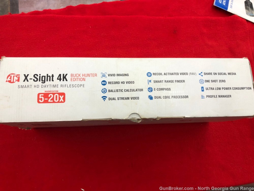 ATN X-Sight 4K  5-20x daytime scope Buck Hunter Edition-img-14