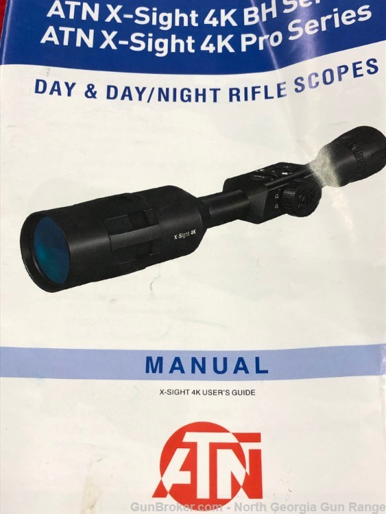 ATN X-Sight 4K  5-20x daytime scope Buck Hunter Edition-img-5
