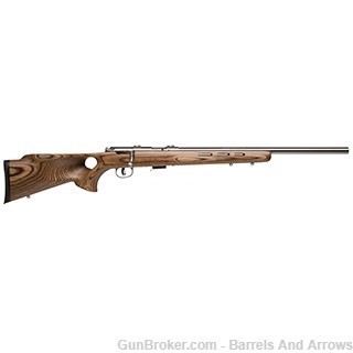 Savage 96200 93R17 BTVS Bolt Action Rifle 17 HMR, RH, 21 in, Stainless-img-0