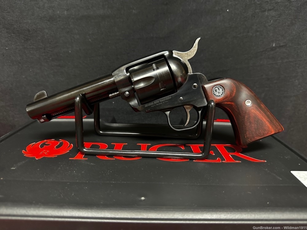 Ruger Vaquero .357 mag SA Revolver Blued 4.62" 357 5107 05107-img-1