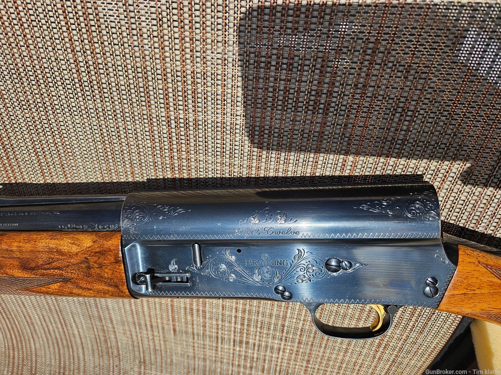 Browning a5 light 12 ga. 2 3/4 Belgium 30" rib. Full, Excellent condition. -img-2