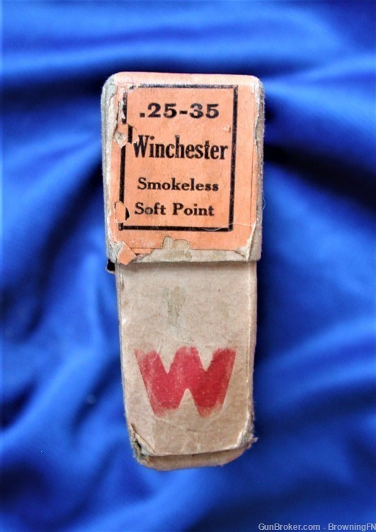 SEALED 2 Piece Box Winchester .25-35 W.C.F. Model 1894 Savage 1922-img-3