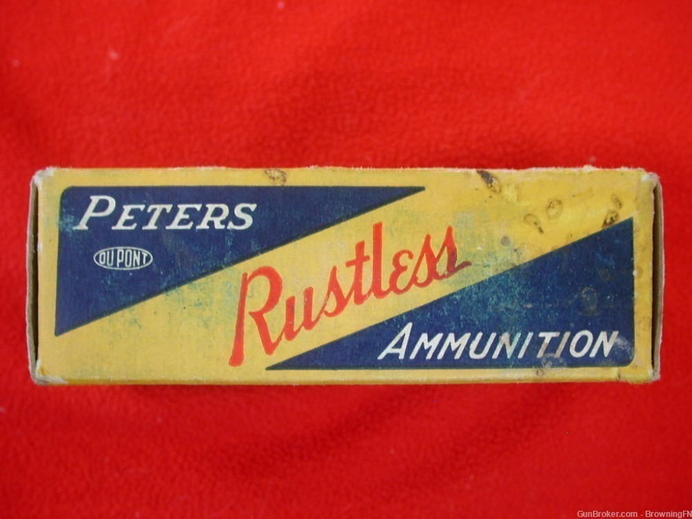 Prewar BOX Peters .38 Special Target Wadcutter Colt S&W Match Revolvers-img-4