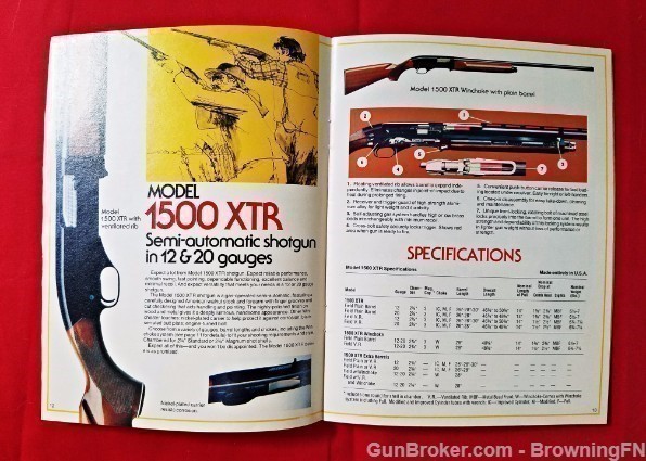 Orig Winchester Catalog 1980 Model 1500, 1300, 23-img-2