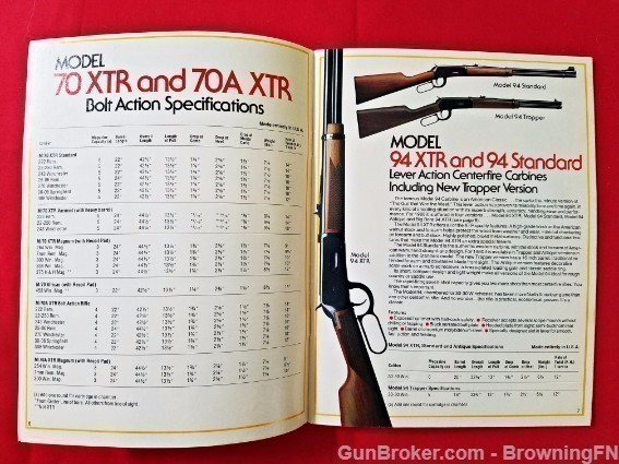 Orig Winchester Catalog 1980 Model 1500, 1300, 23-img-1