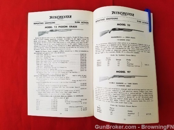 Original Winchester ALL Models Retail Price List 1954-img-4