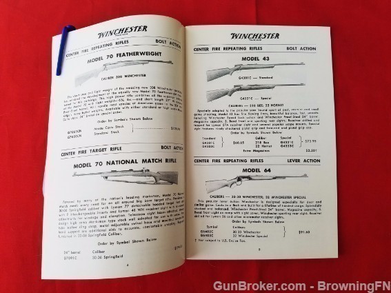 Original Winchester ALL Models Retail Price List 1954-img-1