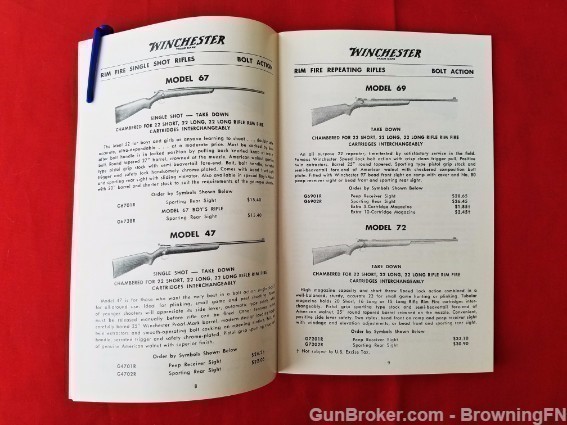 Original Winchester ALL Models Retail Price List 1954-img-2