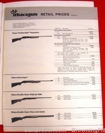 Orig Ithaca Guns All Models 1968 Catalog-img-14