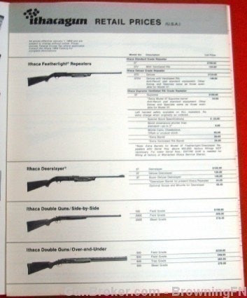 Orig Ithaca Guns All Models 1968 Catalog-img-11