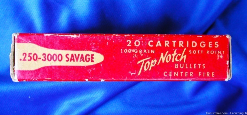 Full Original 20 Rd Box Savage Brand .250-3000 Model 99 20 40 45 .250-img-3