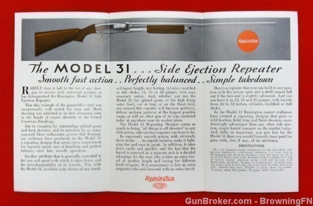 Orig Remington Model 31 Flyer-img-1