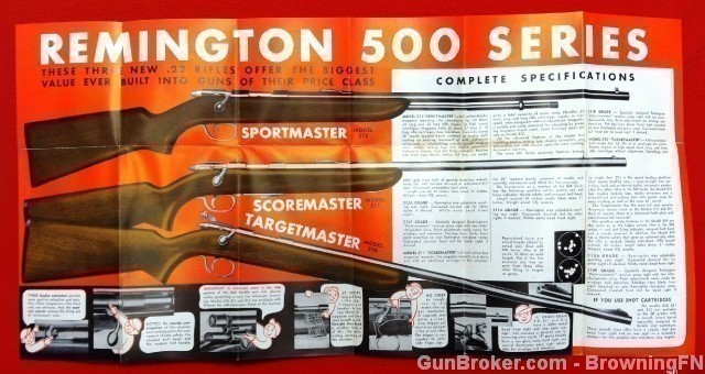 Orig Remington 500 Series .22 Flyer 22-img-1