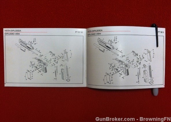 Orig Taurus Double Action Pistols Owners Instruction Manual-img-1
