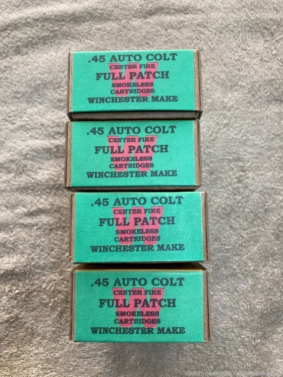 Vintage Collector Repro Cartridge Boxes for 45 ACP, No Longer Made!-img-2