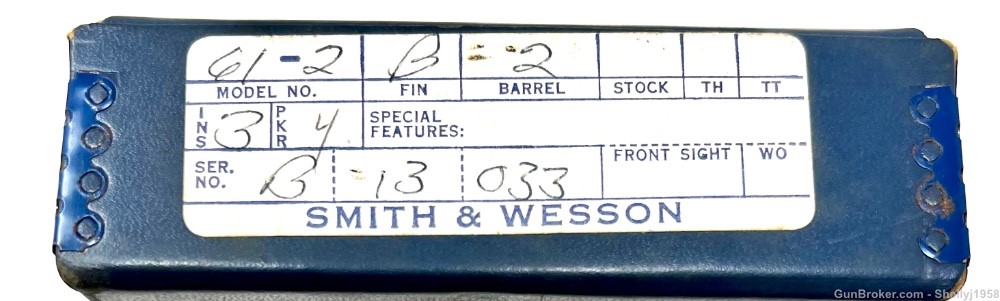 Smith & Wesson Model 61 Escort .22LR  Sub-Compact Pistol-img-3
