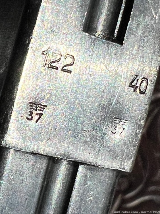 MP40 MAGAZINE SLABSIDE Rare manufacturer code, and date. -img-12